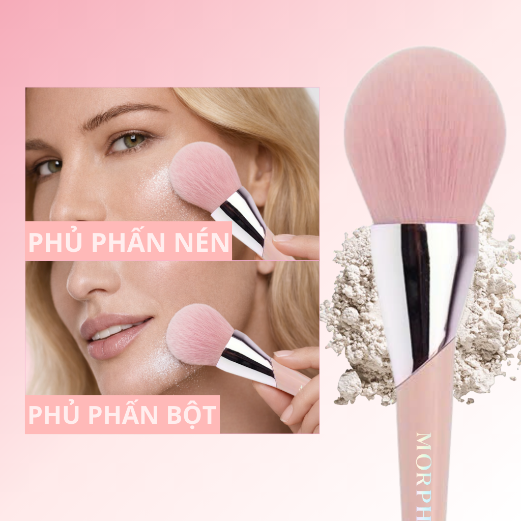 Cọ trang điểm phủ phấn MORPHE Powder Brush M100
